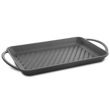 Lava Cast Iron Lava Enameled Cast Iron Griddle Pan 11 inch-Round Size: 11 L x 1 H LV Re Gr 28