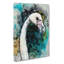 A Pink Flamingo Bird In Abstract - Wrapped Canvas-55299294