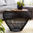 Borough Wharf Coffee Table Modern design coffee table Side table with wire basket in the living room-785417859
