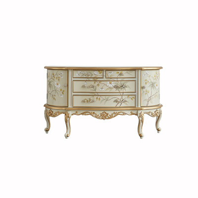 European Style Half Round Sideboard. 59.06'' Sideboard