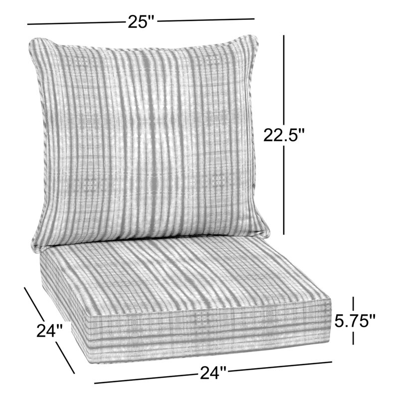 ARDEN Outdoor Lounge Chair 5.75" Cushion