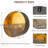 Luxury Metal Wall Candle Wall Lamp