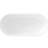 Glossy White 63" Freestanding Soaking Bathtub, Solid Surface Material, With Overflow And Pop - Up Drain, Ideal For A Spa Like Soak, Stone Resin, Good Heat Insulation Bathtub In White, Construction,