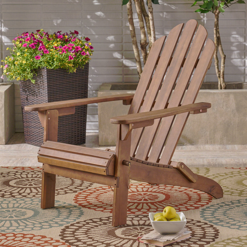 Hollywood  Foldable Chair, Dark Brown