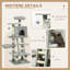 335.28cm H Cat Tree