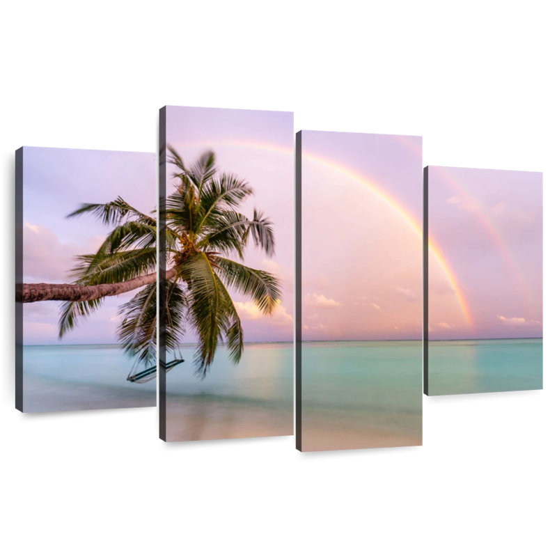Gillard Maldives Sunset Rainbow