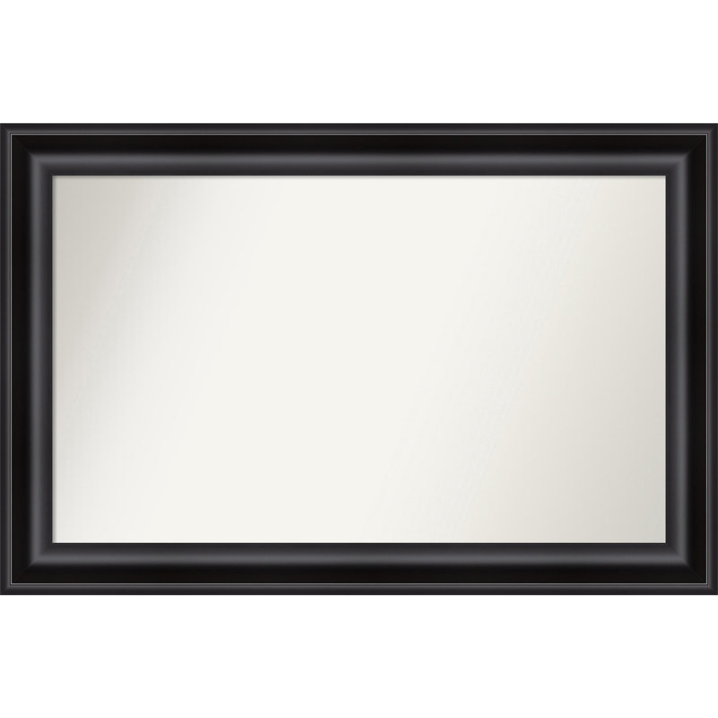 Miroir d'appoint mural en plastique Churchton, 28,75 po x 43,75 po