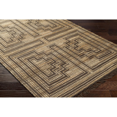 Eddis Hand-Woven Jute Rug