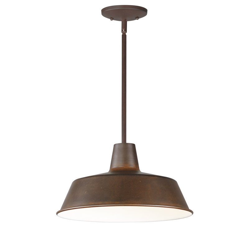 Luminaire suspendu d'extérieur Jorgie, Bronze Empire