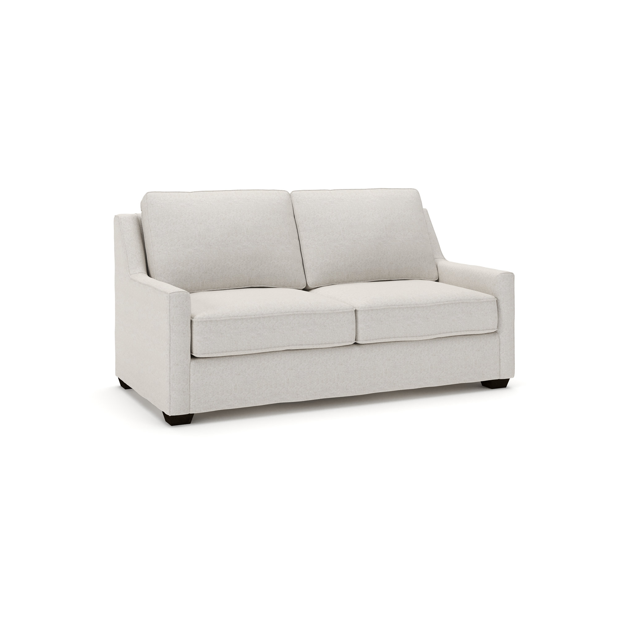 Gemi 72'' Upholstered Sleeper Sofa, Macarena Light Gray Canvas