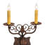 Merano 2 - Light Candle Wall Light-1997962143