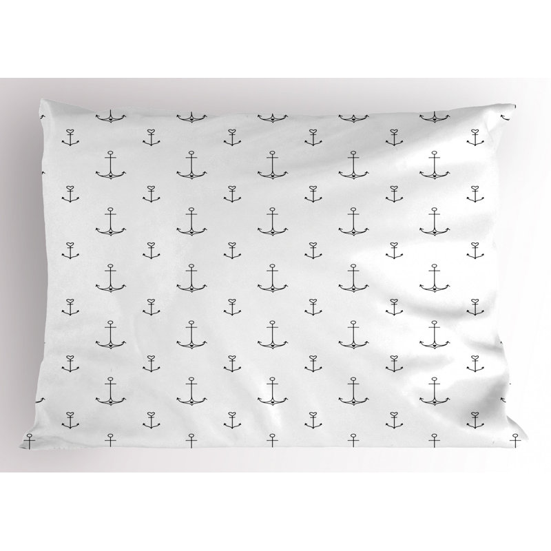 Retro Polyester Sham Set, King