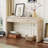 Wood Storage Console Table Sofa Table with Drawers-613096733