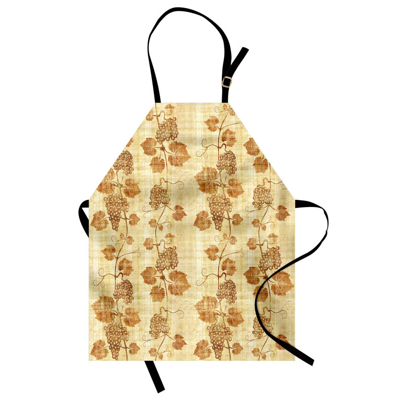 Tablier East Urban Home, unisexe, papyrus antique, taille adulte, crème