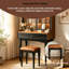 Bureau et coiffeuse en bois massif de style américain de 27,56 po