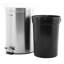 Steel Step On Rubbish Bin - 12L