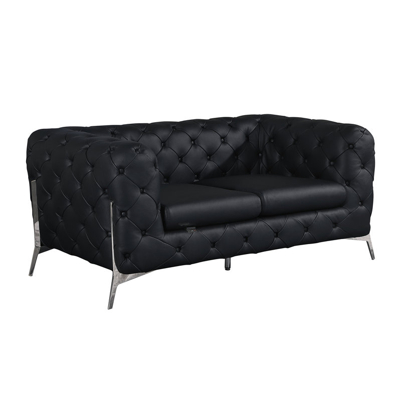 Causeuse en cuir 100% italien Global United