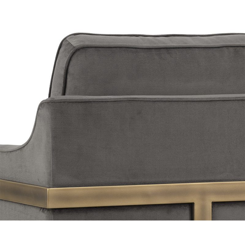 Irongate Armchair, Gray