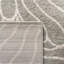 Tapis abstrait gris / ivoire Amaya-969128869