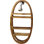 Moa™ Clear Shield Teak Shower Caddy