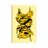 Band Of Bananas Yellow by Jaymie Metz - Wrapped Canvas Painting-1037709086