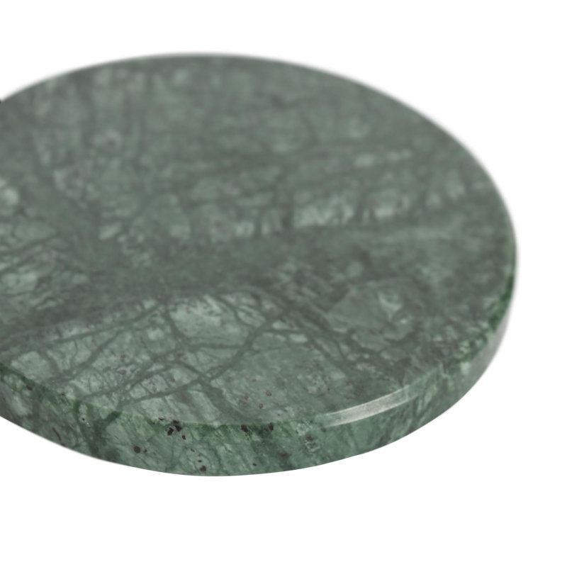 Marble Round 6 Piece Coaster Set