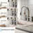 Bridge Kitchen Faucet Pull Down Sprayer Spot Free Stainless Steel Commercial Grade​