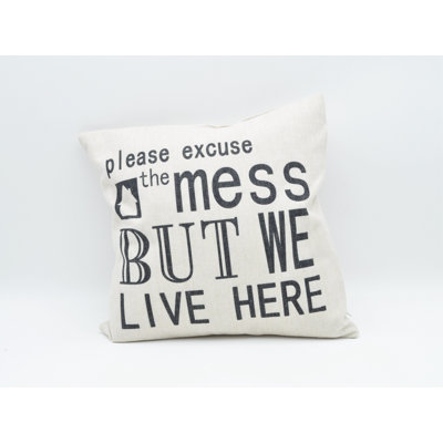 Linen Throw Pillow