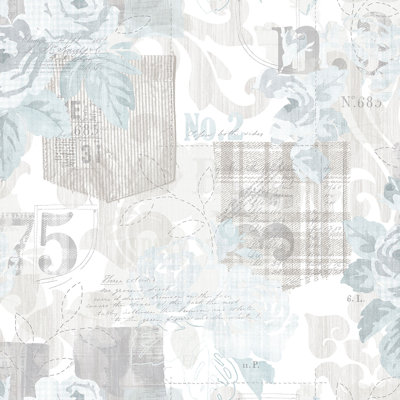 Nordic Elements Floral Rose 32.81' L x 20.87" W Wallpaper Roll