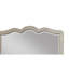 Miroir festonné en forme d'inspiration champêtre