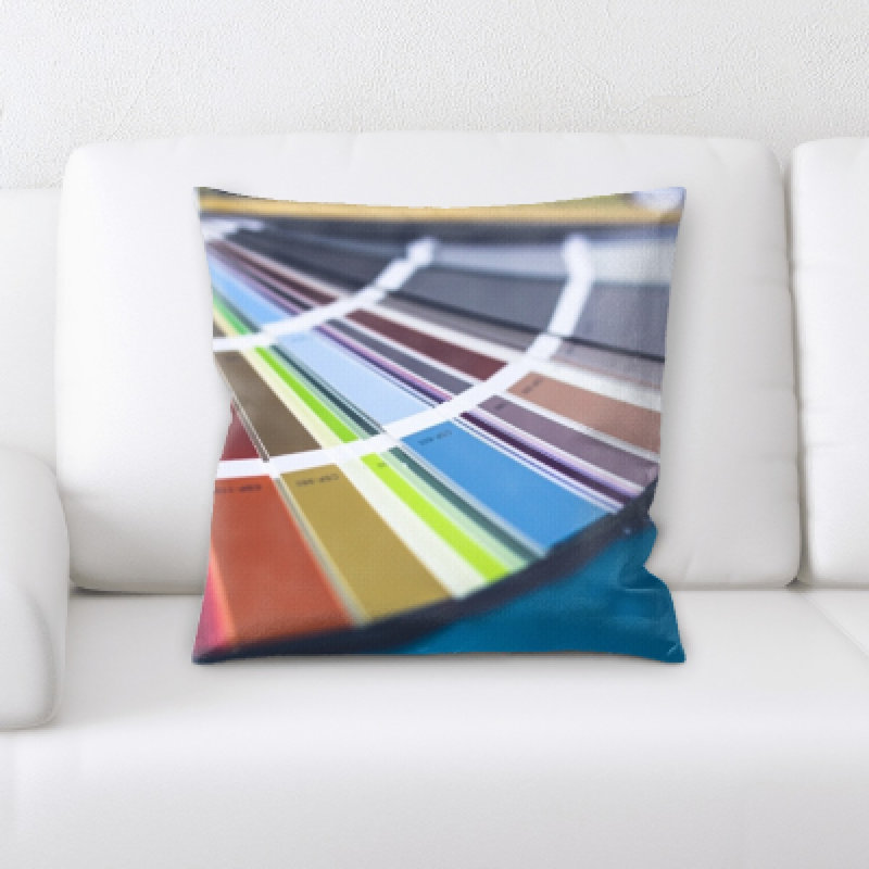 Microsuede Reversible Throw Pillow