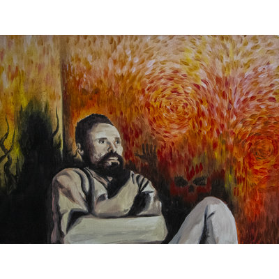 «Mind of a Madman» par Ed Capeau - peinture sur toile