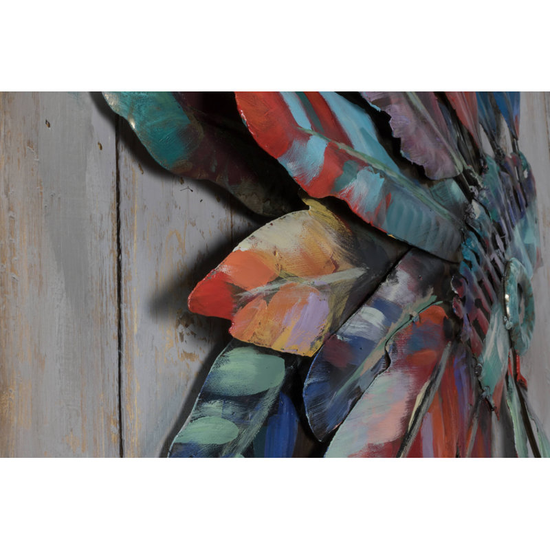 Handmade Traditional Entertainment Wall Decor on Metal