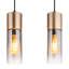 Alany 4 - Light Bronze Geometric Pendant