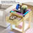 20 Colour Illusion Touch Sensor Side Table Nightstand | Multi-functional smart design with drawer, modern minimalist style, suitable for living room, bedroom-372258638