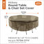 Housse de table/chaise très résistante Donaldson-913152943