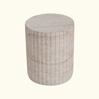 Outdoor/Indoor Lightweight Concrete Side Table