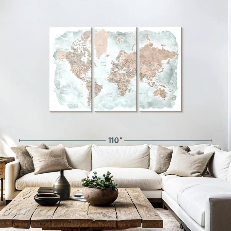Highly Detailed World Amoriah I, H 48 po x l 74 po