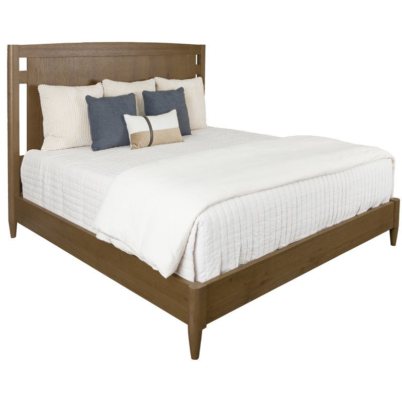 Maxwell Solid Wood Bed, Caramel, King
