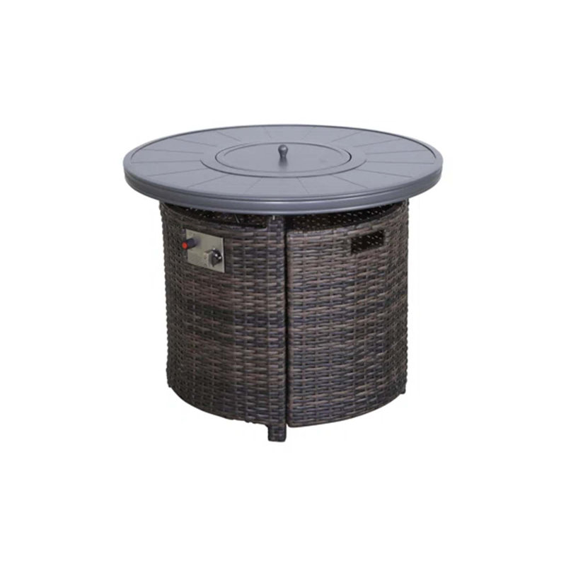 Aluminum Propane Outdoor Fire Pit Table