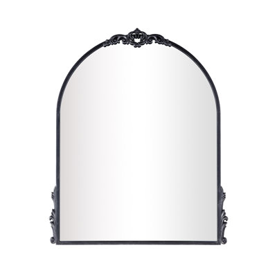 Vignale Vintage Metal Arched Wall Mirror