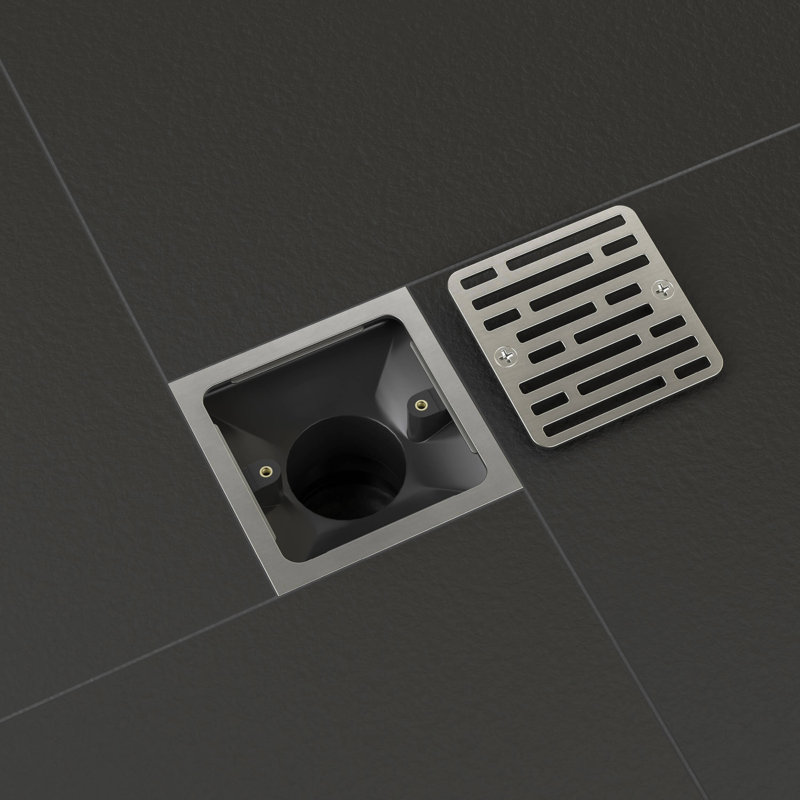 4.56'' W Tile-In, Brushed Nickel