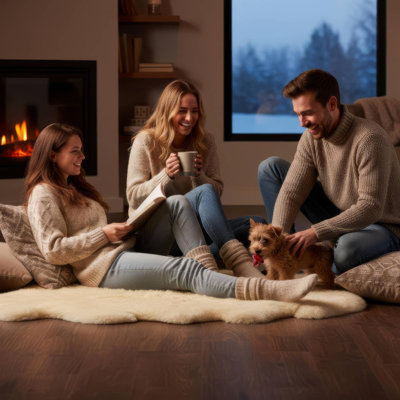 Fraley Sheepskin Indoor Rug
