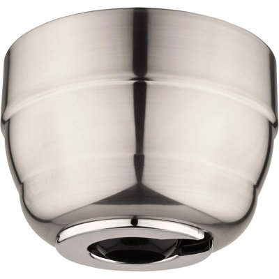 Ventilateur de plafond en nickel brossé
