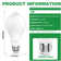 Equivalent LED Bulb
