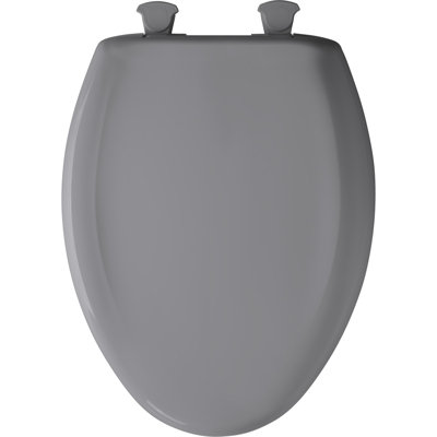 Siège de toilette allongé en plastique