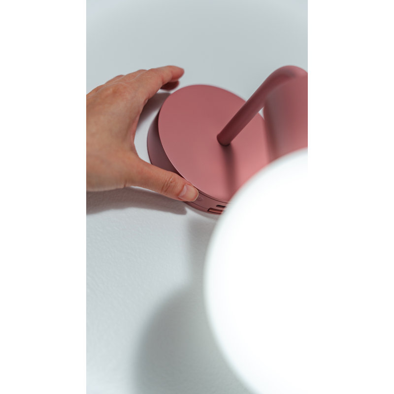 No tools wall light, rechargeable wall sconce, warm lighting Dusty Rose Poplight, Dusty Rose Poplight