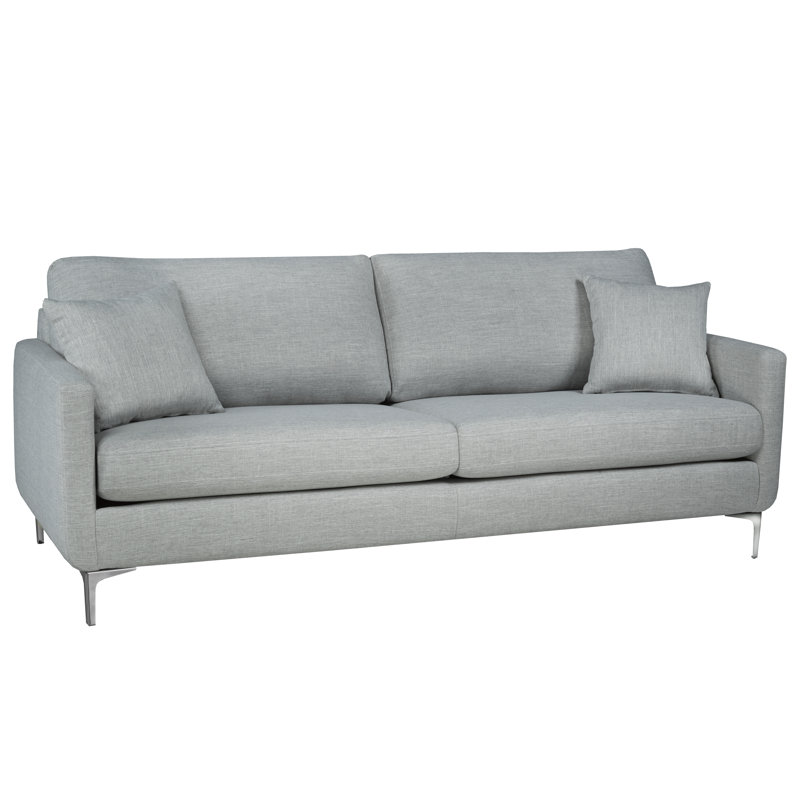 Canapé à accoudoirs carrés avec coussins réversibles 87 po Spofford