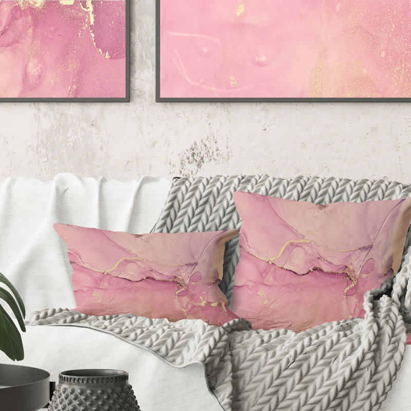 Coussin Pink, 18 po x 18 po