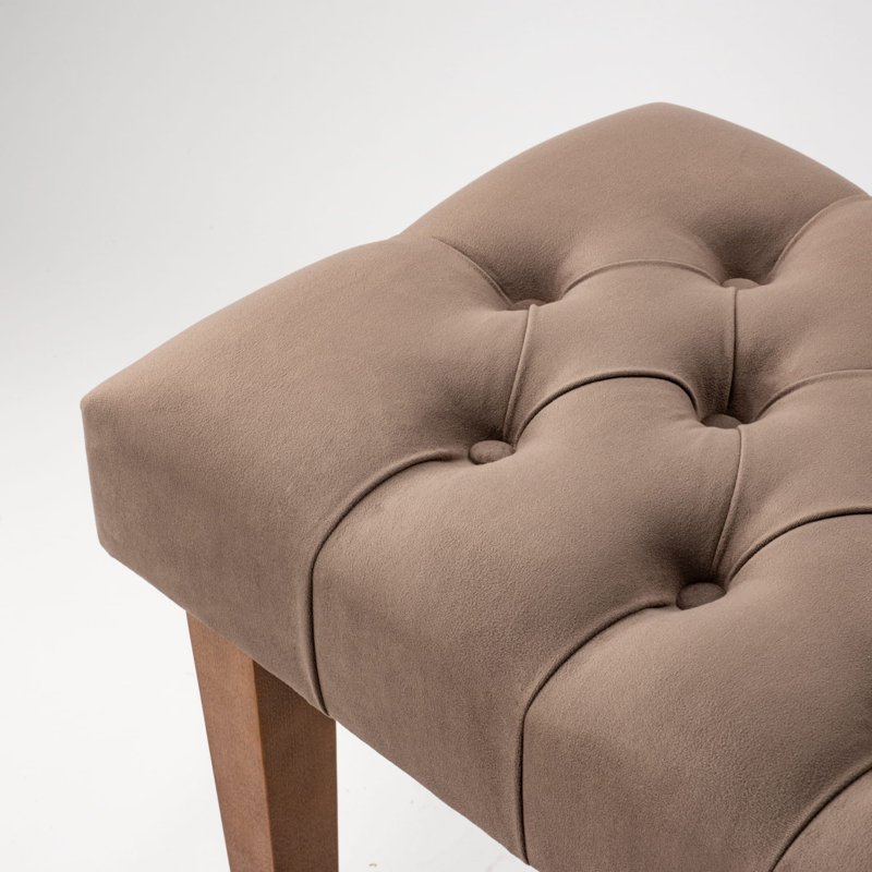 Upholstered Bench, 45cm H x 120cm W x 30cm D